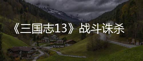 《三国志13》战斗诛杀攻略 战斗诛杀当敌部队濒临灭队时