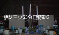 狼队三少63分巴特勒27+9+6 森林狼客场战胜公牛