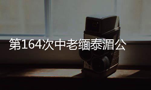 第164次中老缅泰湄公河联合巡逻执法行动结束 