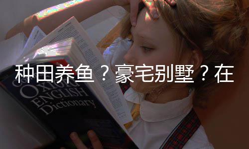种田养鱼？豪宅别墅？在蜀境传说中打造一座个性十足的仙府！ 别墅光是蜀境这个好处