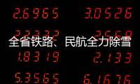 全省铁路、民航全力除雪保畅通