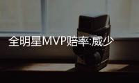 全明星MVP赔率:威少居首库里次席 詹杜哈登并列