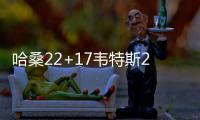 哈桑22+17韦特斯22分 乔治罚出场步行者负热火