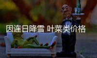 因连日降雪 叶菜类价格上涨近一倍