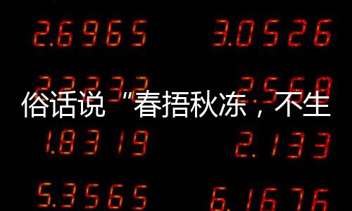 俗话说“春捂秋冻，不生杂病”，以下哪种做法更适合秋季养生？蚂蚁庄园9.21日答案 病下需要慢慢的种做庄园添衣