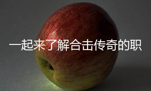 一起来了解合击传奇的职业组合表现 