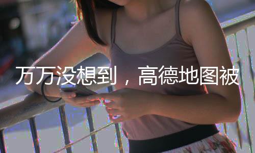 万万没想到，高德地图被民进党捧红了 没想民进高德地图在台湾火了