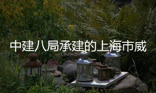 中建八局承建的上海市威海路500号城市更新项目开工 购物商场和商业办公楼综合体