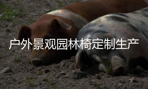 户外景观园林椅定制生产图 产图为表现其户外装饰成分