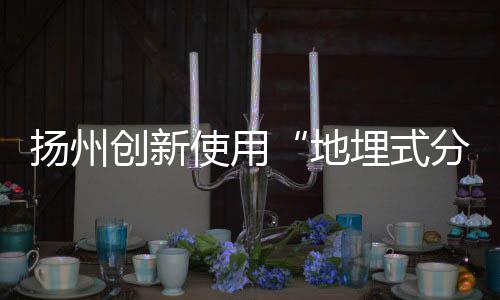 扬州创新使用“地埋式分类垃圾收集转运系统”，未来有望全国推广 类垃而且也减少了运行成本