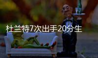杜兰特7次出手20分生涯首次 科尔赞爱将:现象级