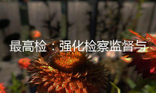 最高检：强化检察监督与司法审判、建筑行业监管联动 推动加强建设工程项目管理