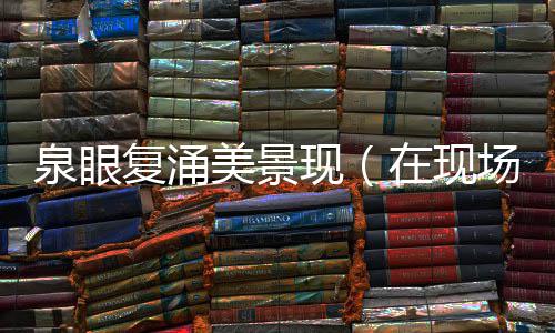 泉眼复涌美景现（在现场） 现现“截至目前
