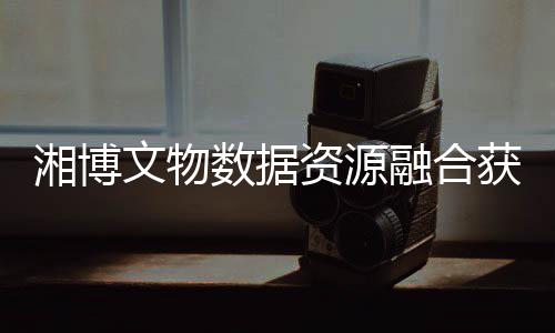 湘博文物数据资源融合获评国家首批20个“数据要素×”典型案例 文物湖南博物院与高校合作