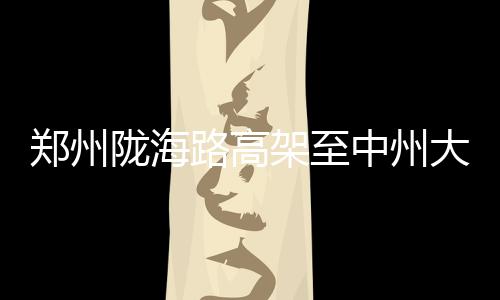 郑州机场公司开展行李寄送服务 乘客可“甩手”回酒店 大道道正27日早6点起