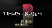 10日早报：多队抢76人奥卡福 最老新秀宣布退役