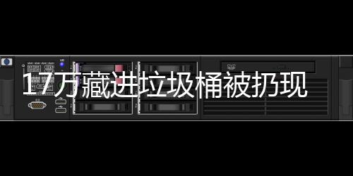 17万藏进垃圾桶被扔现金还是存银行好 按这个思路钱不会出问题