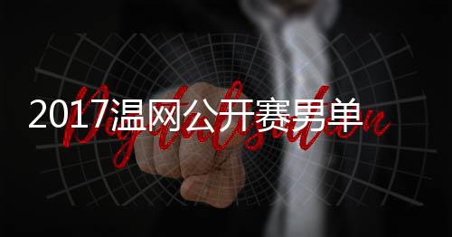 2017温网公开赛男单决赛 费德勒vs西里奇决赛视频 
