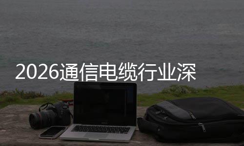 2026通信电缆行业深度调研：结构性增长与全球化扩张 继续占据全球大部分市场份额